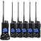 SAMCOM FPCN30A Two Way Radios Walkie Talkies Long Range for Adults Rechargeable 5 Watt High Power Portable 2Way Radios with Group Talk Function for BusinessSchoolWarehouseRestaurant 6 Pcs