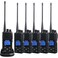 SAMCOM FPCN30A Two Way Radios Walkie Talkies Long Range for Adults Rechargeable 5 Watt High Power Portable 2Way Radios with Group Talk Function for BusinessSchoolWarehouseRestaurant 6 Pcs