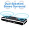 Lefon LEFON Multifunction Digital FM Radio Media Speaker MP3 Music Player Support TF Card USB Drive with LED Screen Display and Setting Timing Shutdown Function Black