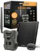 SPYPOINT FlexM Solar Bundle Cellular Trail Camera with Solar Panel Best in Hunting Accessories No WiFi Needed GPS Night Vision Motion Activated DualSim LTE IP65 WaterResistant Game Camera