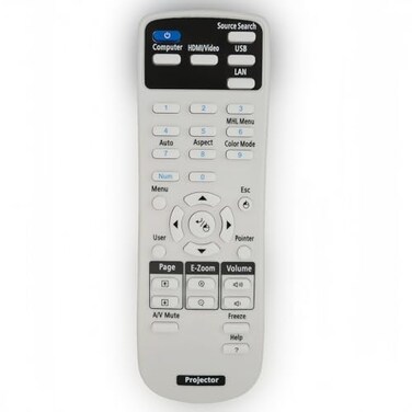 uehba Universal Projector Remote Control Replacement for Epson PowerLite 97H 98H PowerLite 99WH PowerLite 965H