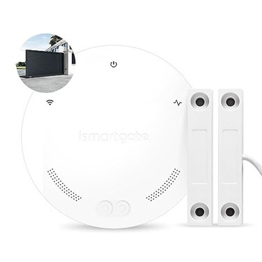 ISMARTGATE ismartgate MINI Smart gate Opener Universal WiFi Remote Controller Compatible with Alexa Google Home iPhone AndroidDoor Left Open Alert Door Security Systems No Hub Needed
