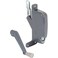 PRIME-LINE PrimeLine H 3672 Awning Operator Gray Right Hand 2316 In Offset Link for StanleyC and E Single Pack
