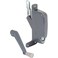 PRIME-LINE PrimeLine H 3672 Awning Operator Gray Right Hand 2316 In Offset Link for StanleyC and E Single Pack