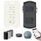 COREBAY Universal Smart Ceiling Fan Remote Control and Light Dimmer 3 Speed with 28h Timming Smart Home Devices That Compatible with Alexa and Google Assistant Beige