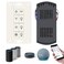COREBAY Universal Smart Ceiling Fan Remote Control and Light Dimmer 3 Speed with 28h Timming Smart Home Devices That Compatible with Alexa and Google Assistant Beige