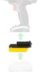 X-Adapter 1x Adapter for DeWalt 20v MAX LiIon Battery to Power for Porter Cable 18V NiCD Tools No Charging Function Adapter Only