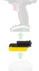 X-Adapter 1x Adapter for DeWalt 20v MAX LiIon Battery to Power for Porter Cable 18V NiCD Tools No Charging Function Adapter Only