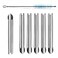 JUYEER Headphone Plug Extraction Tool Customized Metal Tube Grip Stick Puller Tip Removal Tool With Hole Cleaning Brush