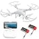 Cheerwing CW4 RC Drone with 720P HD Camera for Adults RC Quadcopter with Auto Hovering One Key Start Custom Flight