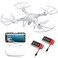Cheerwing CW4 RC Drone with 720P HD Camera for Adults RC Quadcopter with Auto Hovering One Key Start Custom Flight
