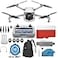 DJI Mini 3 Drone with RC Screen remote Kit Camera Drone Bundle with 128 GB SD 30 USB Card Reader Landing Pad Backpack Strobe lights and More
