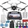 DJI Mini 4 Pro Drone with RC 2 Screen remote Control Bundle Kit Camera Drone Bundle with 128 GB SD 30 USB Card Reader Landing Pad Backpack Strobe Lights and More