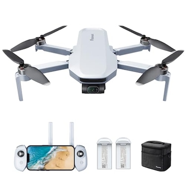 Potensic ATOM 4K Drone with Camera for Adults 3Axis Gimbal Under 249g 64 Mins Flight Max 6KM Transmission Visual Tracking 4K30FPS QuickShots Expansion Kit