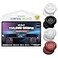 KontrolFreek Handheld Portable Gaming Console Thumb Grips Universal Edition for Steam Deck Switch 2 ROG Ally and Logitech GCloud 8Pack