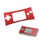 XBERSTAR Replacement Faceplate for Gameboy Micro GBM Controller Front Faceplate Cover RED