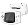 eXtremeRate IPS Ready Upgraded White Replacement Shell Full Housing Cover Black Screen Lens for Gameboy Advance Compatible with Both IPS Standard LCD Without Console IPS Screen