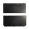 Ambertown for New 3DS 2015 Version Front Back Faceplate Plates Upper Back Battery Housing Shell Case Cover Black