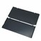 Ambertown for New 3DS 2015 Version Front Back Faceplate Plates Upper Back Battery Housing Shell Case Cover Black