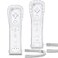TIANHOO Remote Controller for Wii Wii U with Silicone Case and Wrist Strap 2 pack White