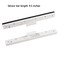 Aokin Sensor Bar for Wii Replacement Wireless Infrared Ray Sensor Bar for Nintendo Wii and Wii U Console Includes Clear Stand White