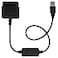 OSTENT USB Converter Cable Adapter for Sony PS2 Controller to PS3 Console Game