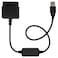 OSTENT USB Converter Cable Adapter for Sony PS2 Controller to PS3 Console Game