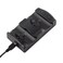 VSEER PS3 Controller Charging Dock Charging Station 2 in 1 with LED Light Indicator Compatible for Original PS3MOVE Controller Black