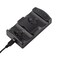 VSEER PS3 Controller Charging Dock Charging Station 2 in 1 with LED Light Indicator Compatible for Original PS3MOVE Controller Black