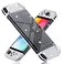 FANPL Improved Version Dockable Clear Case for Nintendo Switch OLED 2021 Protective Case Cover for Switch OLED and Joy Con Controller Strong and Durable Not Easy to Fall Off Glitter