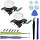 VGBUS Joystick Replacement for Switch LiteRepair Joystick Replacement Tool Kit for Switch lite and Nintendo Joycon Controller with Triwing ScrewdriverThumb Grip Caps Tweezers