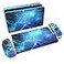 playvital PlayVital Full Set Protective Stickers for Nintendo Switch OLED Model Customized Vinyl Decal Skins for Switch OLED Console Joycon Dock Grip Blue Nebula