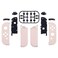 eXtremeRate DIY Replacement Shell Buttons for Nintendo Switch Switch OLED Cherry Blossoms Pink Housing Case with Full Set Button for Joycon Handheld Controller Only the Shell NOT the Joycon