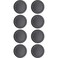 Ferkurn NS Joystick Controller Replacement Thumb Grip Cap Compatible with NSwitch OLED NS Lite JC Joystick Grip Button Stick Cover Controller 3D Skin Replacement Part Repair Kit Accessories