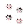 StickieTech Switch Joycon Thumb Grip Caps Soft Cute Silicone Joystick Cover Compatible with Nintendo SwitchOLEDSwitch Lite Analog Stick Grips Button Covers 4PC Set Pink Black