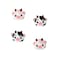 StickieTech Switch Joycon Thumb Grip Caps Soft Cute Silicone Joystick Cover Compatible with Nintendo SwitchOLEDSwitch Lite Analog Stick Grips Button Covers 4PC Set Pink Black