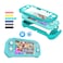 FIWWAT Switch Lite Case Protective Case for Nintendo Switch Lite Compatible with Nintendo Lite Screen Protector Cover Hand Grip Cover with Detachable TPUBuiltin PC Screen Blue