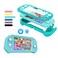 FIWWAT Switch Lite Case Protective Case for Nintendo Switch Lite Compatible with Nintendo Lite Screen Protector Cover Hand Grip Cover with Detachable TPUBuiltin PC Screen Blue