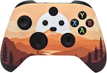 ProControllers LLC Wireless Custom Controller Compatible with PC Windows 10 Series XS One Series XS Mountain Sunset