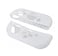 Ambertown Silicone Protective Skin Soft Shell Case Cover for Switch Controller Skin ClearWhite