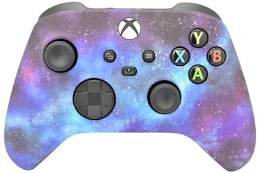 ProControllers LLC Wireless Custom Controller Compatible with PC Windows 10 Series XS One Series XS Blue Galaxy