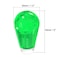 uxcell Ellipse Oval Joystick Head Rocker Ball Top Handle Arcade Game Replacement Green 2pcs