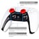 PlayRealm Playrealm FPS Thumbstick Extender 3D Texture Rubber Silicone Grip Cover 2 Sets for PS5 PS4 ControllerBioH Red