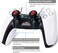 PlayRealm Playrealm FPS Thumbstick Extender Printing Rubber Silicone Grip Cover 2 Sets for PS5 PS4 Controller Ghost Red