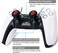 PlayRealm Playrealm FPS Thumbstick Extender Printing Rubber Silicone Grip Cover 2 Sets for PS5 PS4 Controller Ghost Red