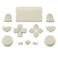 WPS Touch Pad Thumbsticks Dpad Home Full Buttons Set Replacement Parts for PS4 PlayStation 4 Dualshock 4 Controller Shell for GEN 1 Controllers White