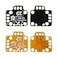 LightFairy 1 Pair Controller Analog Stick Drift Fix Mod for Xbox One PS4 PS5 Switch Pro Gamepad Game Handle Joystick Drift Repair Board Black