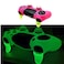Asokex Ps4 Controller Skin Silicone Case Grip Glow in Dark Protective Cover for PS4slimPro Dualshock 4 ControllerGlow Pink