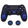 BRHE Skin for PS4 Controller AntiSlip Grip Silicone Cover Protector Case Compatible with PS4 SlimPro WirelessWired Gamepad Controller with 2 Dragon Carving Thumb Grip Caps