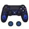 BRHE Skin for PS4 Controller AntiSlip Grip Silicone Cover Protector Case Compatible with PS4 SlimPro WirelessWired Gamepad Controller with 2 Dragon Carving Thumb Grip Caps